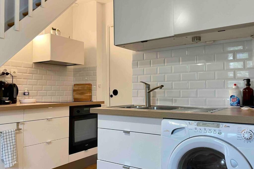 Le Staybussy - Duplex Proche Disneyland & Paris Exteriör bild